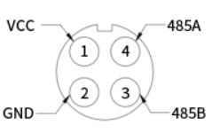 風(fēng)速風(fēng)量溫濕度計產(chǎn)品接線定義